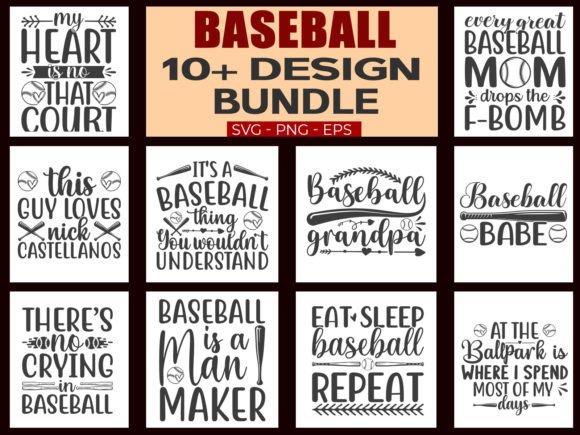 Baseball SVG Graphics & T-Shirt Designs Review
