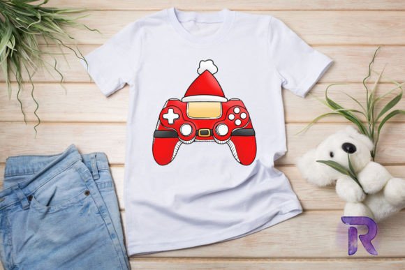 Christmas Game Controller Santa PNG Graphics Review
