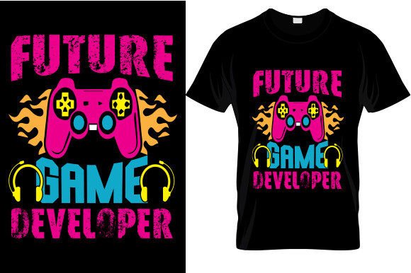 FUTURE GAME DEVELOPER Graphics & T-Shirt Designs