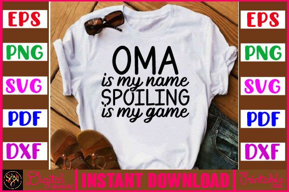 Oma Graphics: T-Shirt Designs & SVG Assets